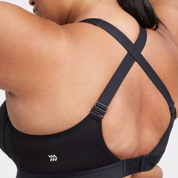 All Motion High Support Convertible Strap Bra Blk 40DDD - Picture 7 of 7